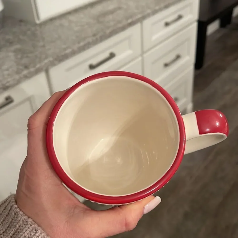 Set of 4 Williams Sonoma Gingerbread Mugs